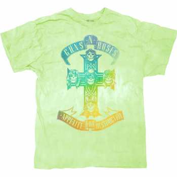 Merch Guns N' Roses: T-shirt Gradient Use Your Illusion Tour