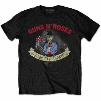 Merch Guns N' Roses: T-shirt Skeleton Vintage 