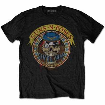 Merch Guns N' Roses: T-shirt Skull Circle 