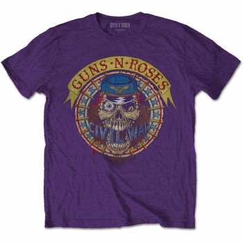 Merch Guns N' Roses: T-shirt Skull Circle 