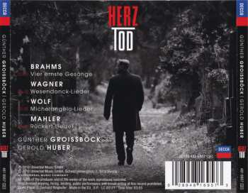 CD Johannes Brahms: Herz Tod