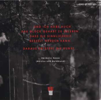CD Johannes Brahms: Herz Tod