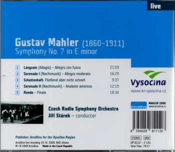 CD Gustav Mahler: Symphony No. 7
