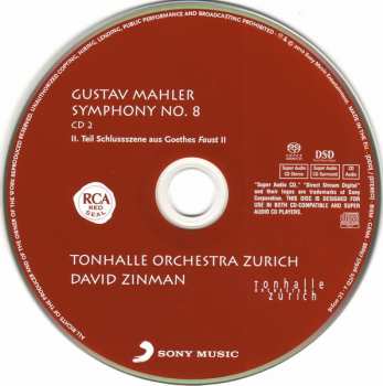 SACD Gustav Mahler: Symphony No. 8