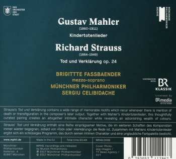 CD Richard Strauss: Kindertotenlieder / Tod Und Verklärung