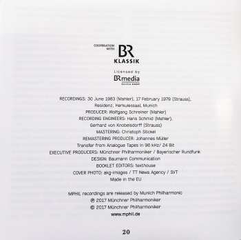 CD Richard Strauss: Kindertotenlieder / Tod Und Verklärung