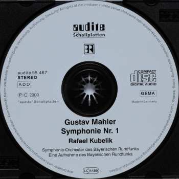CD Gustav Mahler: Symphony No. 1