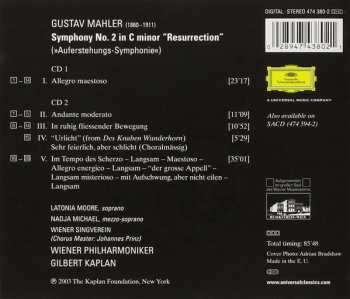2CD Wiener Philharmoniker: Symphony No. 2