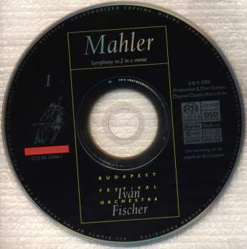 2SACD Gustav Mahler: Symphony No. 2 In C Minor