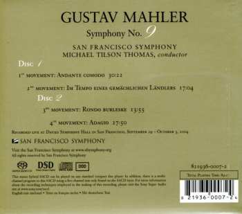 2SACD Gustav Mahler: Symphony No. 9