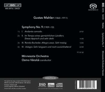 SACD Gustav Mahler: Symphony No. 9