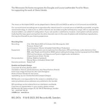 SACD Gustav Mahler: Symphony No. 9