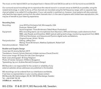 SACD Gustav Mahler: Symphony No. 4 in G Major