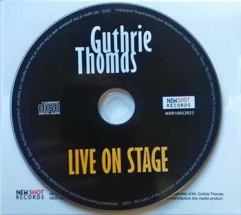 CD Guthrie Thomas: Live On Stage