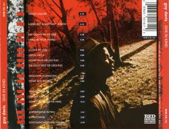 CD Guy Davis: Give In Kind
