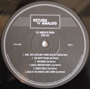 LP Guy Warren: Afro-Jazz LTD | NUM