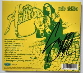 CD Gwyn Ashton: Solo Elektro