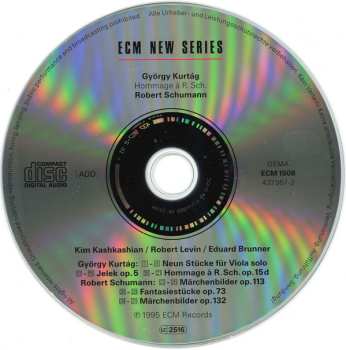 CD Robert Schumann: Hommage À R. Sch.