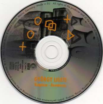 CD György Ligeti: Requiem / Aventures / Nouvelles Aventures