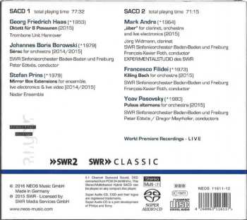 2SACD Francesco Filidei: Donaueschinger Musiktage 2015