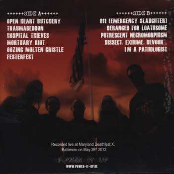 LP Haemorrhage: Live Carnage (Feasting On Maryland) LTD | NUM | PIC