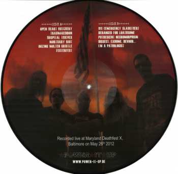 LP Haemorrhage: Live Carnage (Feasting On Maryland) LTD | NUM | PIC