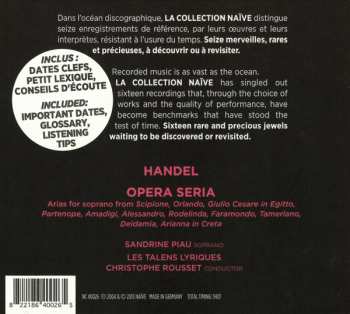 CD Georg Friedrich Händel: Opera Seria