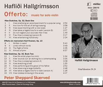 CD Peter Sheppard: “Offerto”: Works For Solo Violin