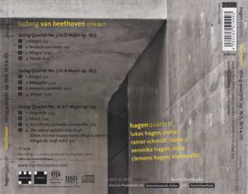 SACD Ludwig van Beethoven: String Quartets Op. 18/3, 18/5 & 135