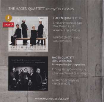 SACD Ludwig van Beethoven: String Quartets Op. 18/3, 18/5 & 135