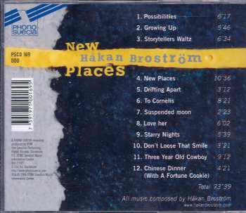 CD Håkan Broström: New Places