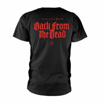 Merch Halestorm: Tričko Back From The Dead Album L