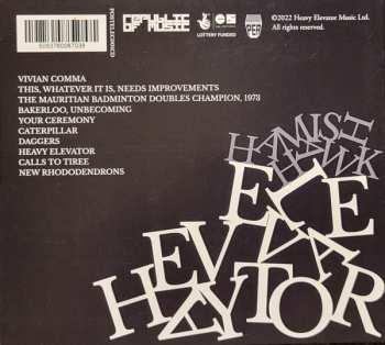 CD Hamish Hawk: Heavy Elevator