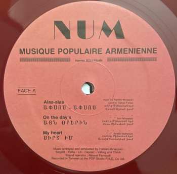 LP Hamlet Minassian: Armenian Pop Music
