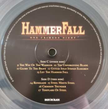 3LP/Box Set HammerFall: One Crimson Night DLX | CLR