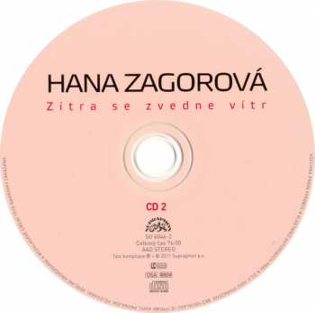 3CD Hana Zagorová: Zítra Se Zvedne Vítr DIGI