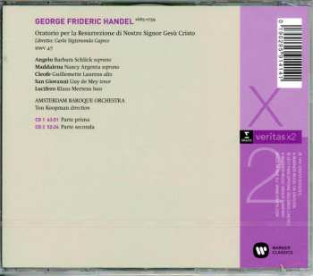 2CD Georg Friedrich Händel: La Resurrezione