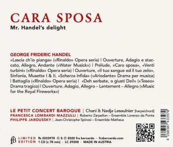 CD Georg Friedrich Händel: Cara Sposa LTD