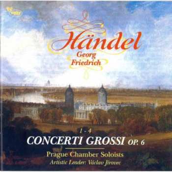 Album Georg Friedrich Händel: Concerti Grossi 1 - 4 Op. 6