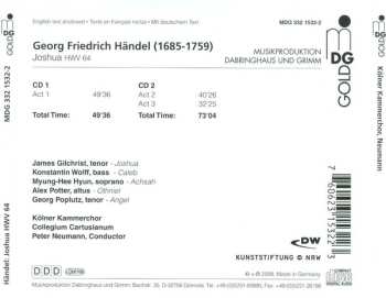 2CD Georg Friedrich Händel: Joshua HWV 64