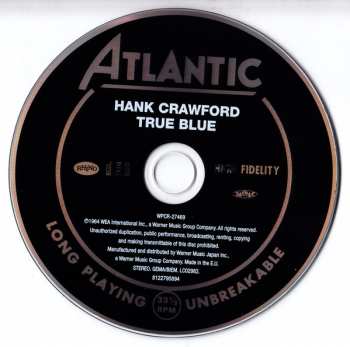 CD Hank Crawford: True Blue