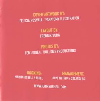 CD Hank Von Helvete: Egomania DIGI