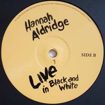 LP Hannah Aldridge: Live In Black And White
