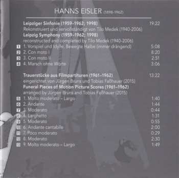 CD MDR Sinfonieorchester: Leipzig Symphony / Funeral Pieces / Nuit Et Broulliard