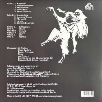 LP Hans-A-Plast: Ausradiert