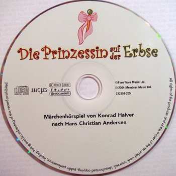 CD Hans Christian Andersen: Die Prinzessin Auf Der Erbse