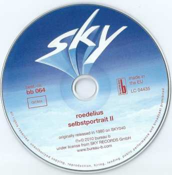 CD Hans-Joachim Roedelius: Selbstportrait - Vol. II (Teil 2: Freundliche Musik)