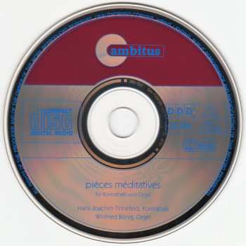 CD Winfried Bönig: Pièces Médiatives Für Kontrabaß Und Orgel