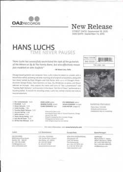 CD Hans Luchs: Time Never Pauses