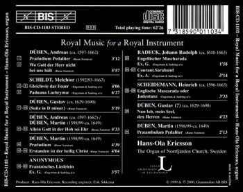CD Hans-Ola Ericsson: Royal Music For A Royal Instrument